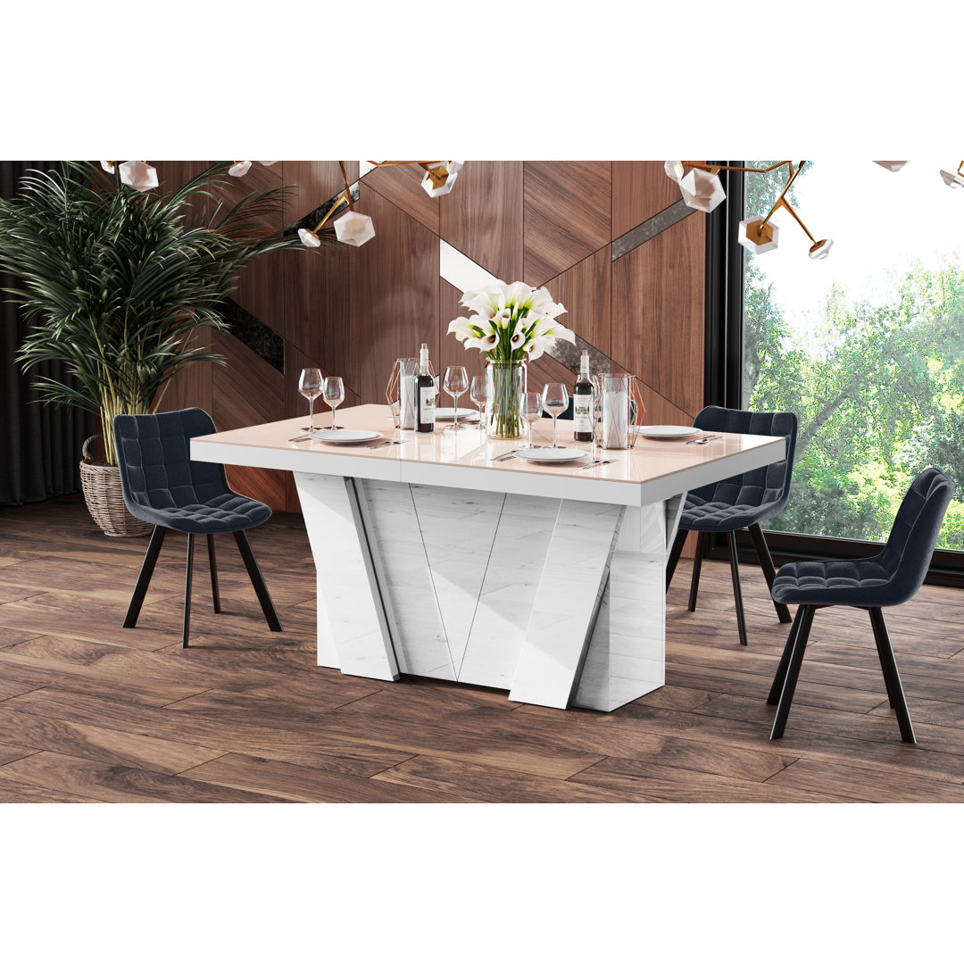 Solid Oak Pedestal Dining Table