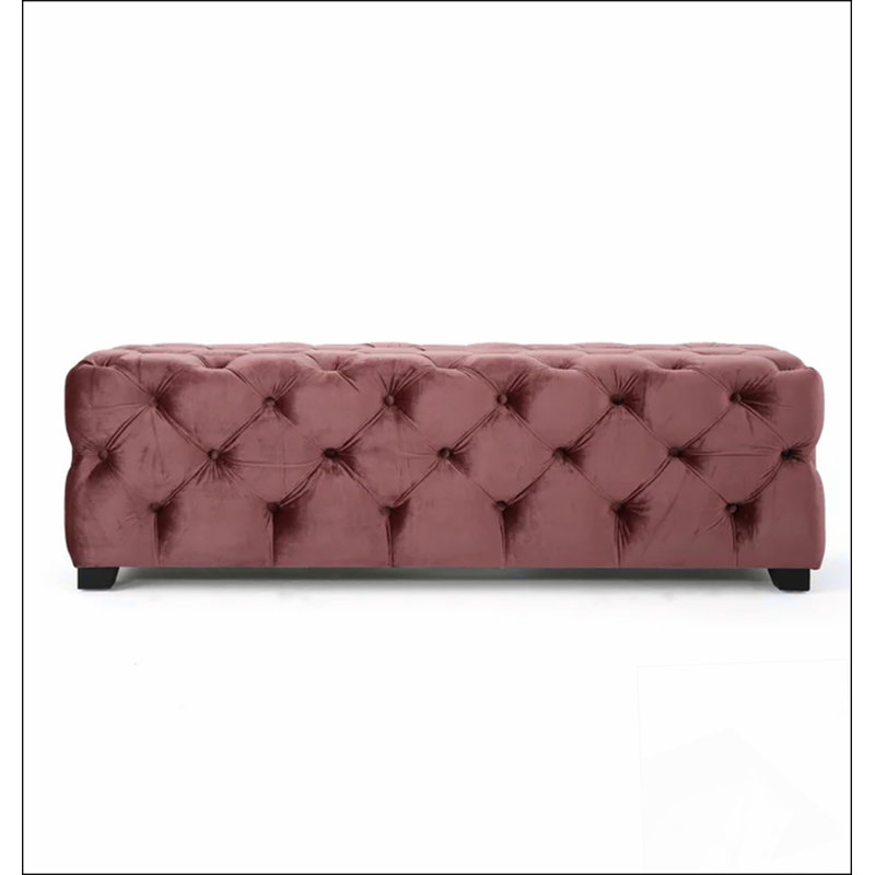Repose-pieds Choix confortable, fonctions multiples, design classique et coins confortables, Rosé