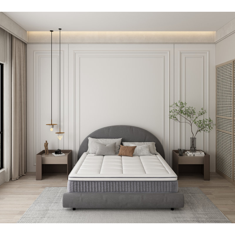 Matelas hybride moyen 10 po Nimley, Très grand