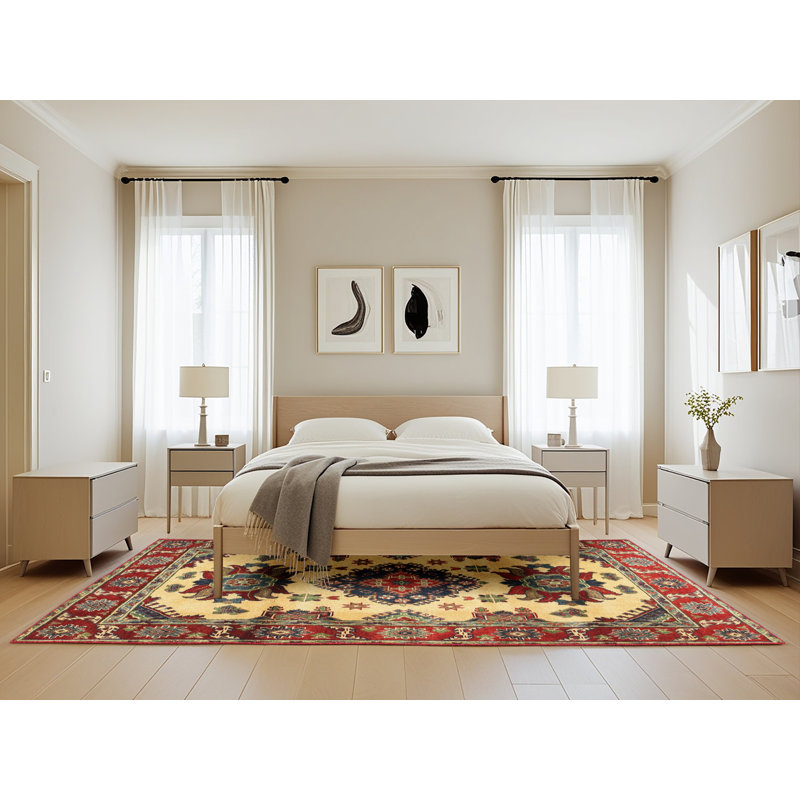 Oriental Indoor Rug, Rectangle 5' x 8'