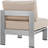 Shore 5 Piece Outdoor Patio Aluminum Sectional Sofa Set-23593053