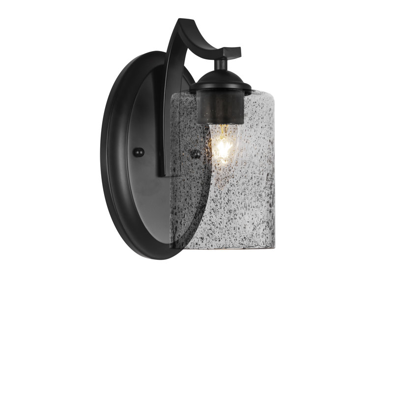 Applique murale Zilo, Noir mat