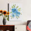 "Blue Morning Bouquet II" par Nan - reproduction d'art sur toile tendue-1004667164