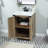 Slayton 24'' Single Bathroom Vanity with Engineered Marble Top-791529345