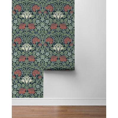 Peel & Stick Floral Roll