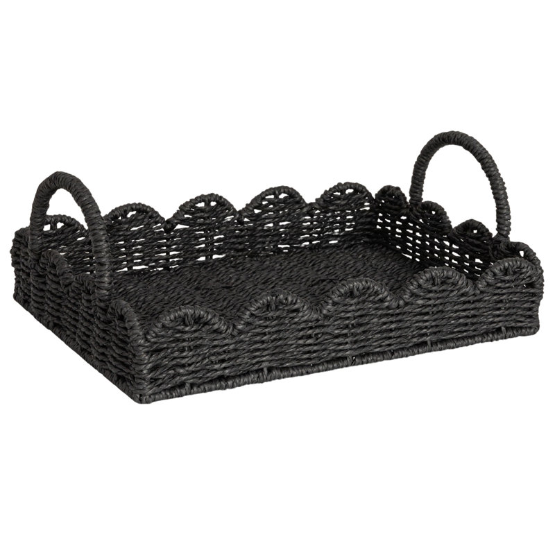 Plateau de table basse Fraga, Noir