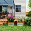Ensemble de lit de jardin surélevé Outsunny