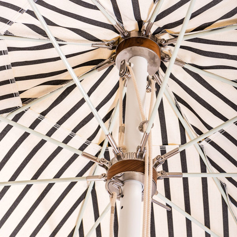 Parasol Yanisa, Rayures blanc / noir