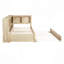 Lit de jour avec couchette, armoires de rangement et ports USB-1579120191
