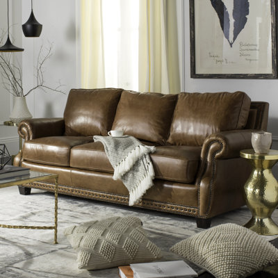 88'' Leather Sofa