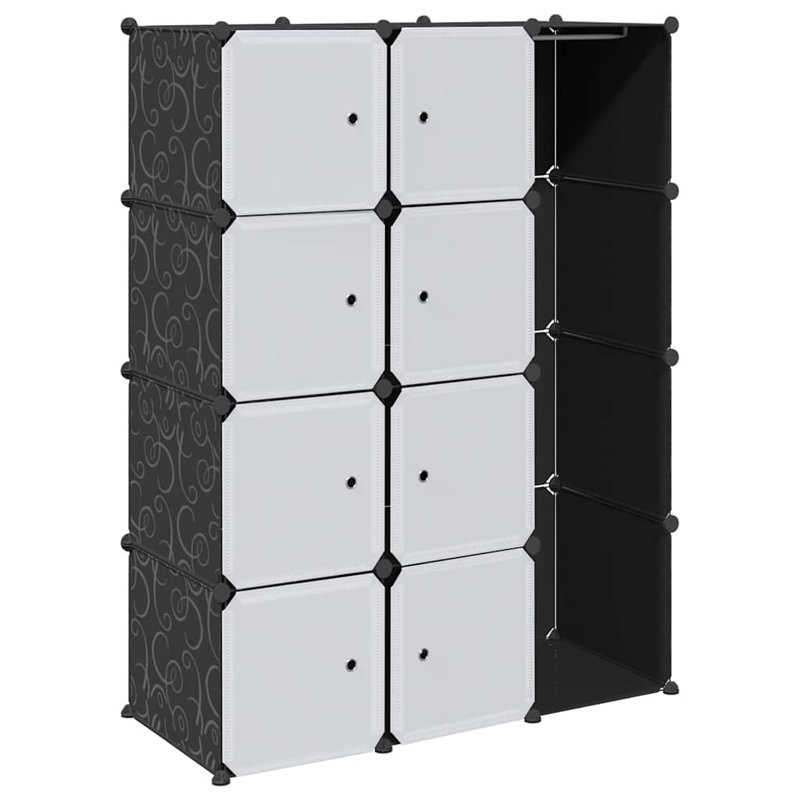 Paschke Closet System, 56.3" H x 42.9" W x 14.4" D