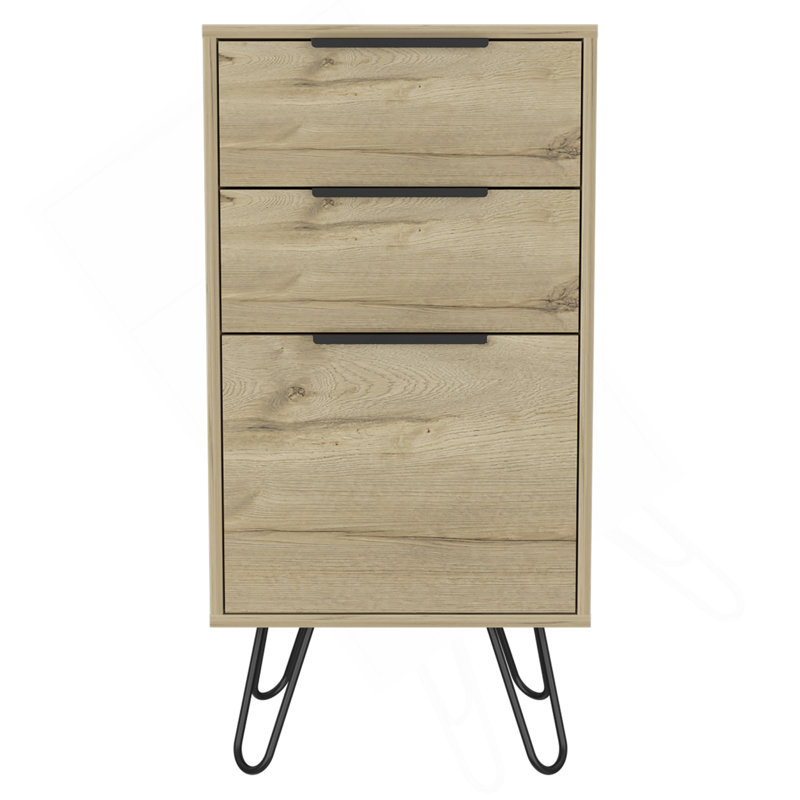 Commode rectangulaire à 3 tiroirs Meriden