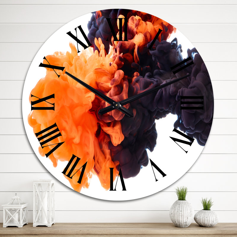 Horloge murale surdimensionnée, Grand