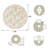 Botanical Floral Washable Non-Slip Area Rug-476901930-476901943