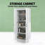 Armoire de rangement autoportante solide à usage familial-1930675713