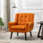 Modern Soft Material Ergonomics Accent Chair Living Room Chair Bedroom Chair Home Chair With Black Legs For Indoor Home,Upholstered,Soft And Durable-116789391