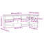  Storage Headboard With Shelf Engineered Wood-295476885