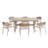 Rattan Indoor/Outdoor Stacking Patio Dining Armchair Restaurant Chairs-106918351