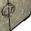 Armoire d'appoint 4 portes avec portes en verre Emry Emry