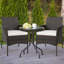 Maxcine Metal Outdoor Dining Armchair with Cushions