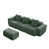 Velours vert sélectionné