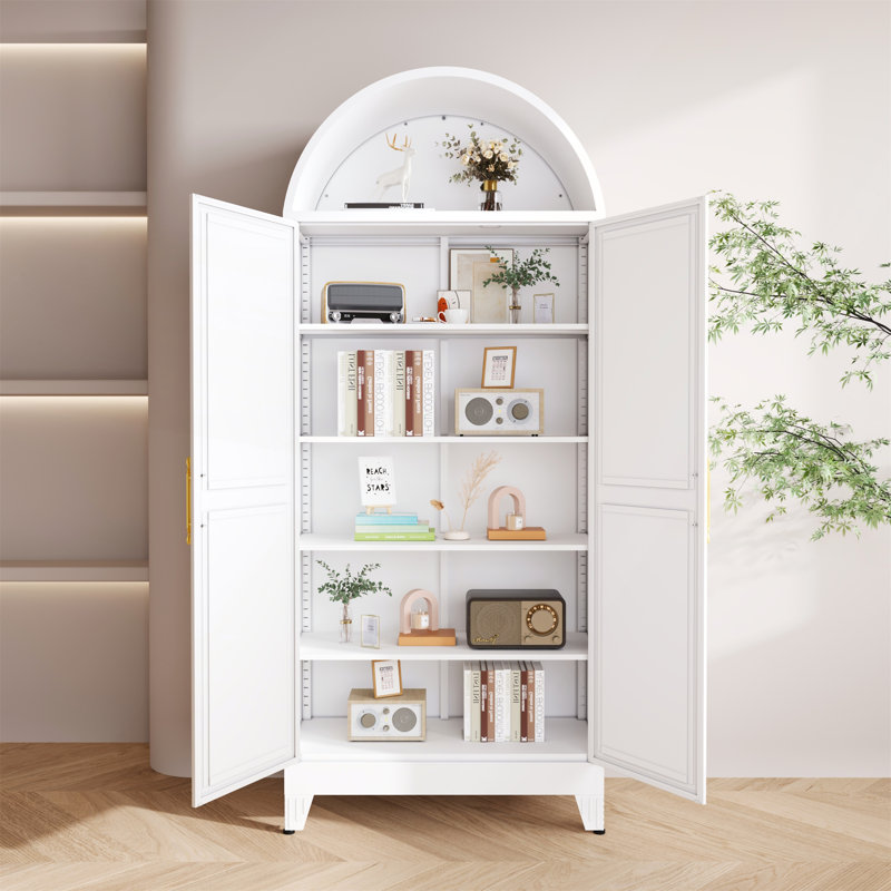 Armoire de rangement Elegant, Blanc