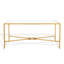 Tauri Forged Metal Rectangle Coffee Table-1766768867
