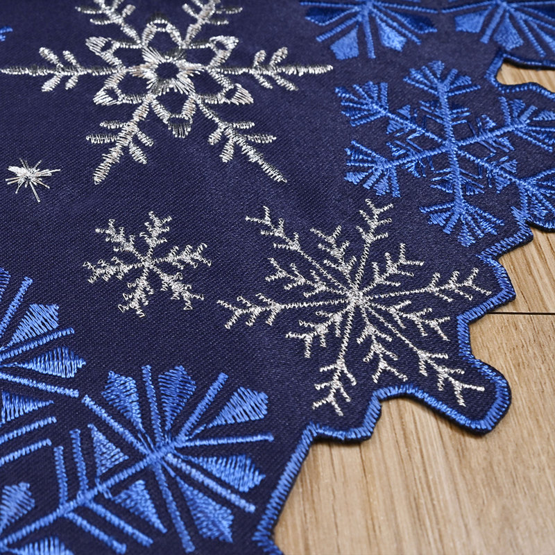 Nappe Holiday, Bleu