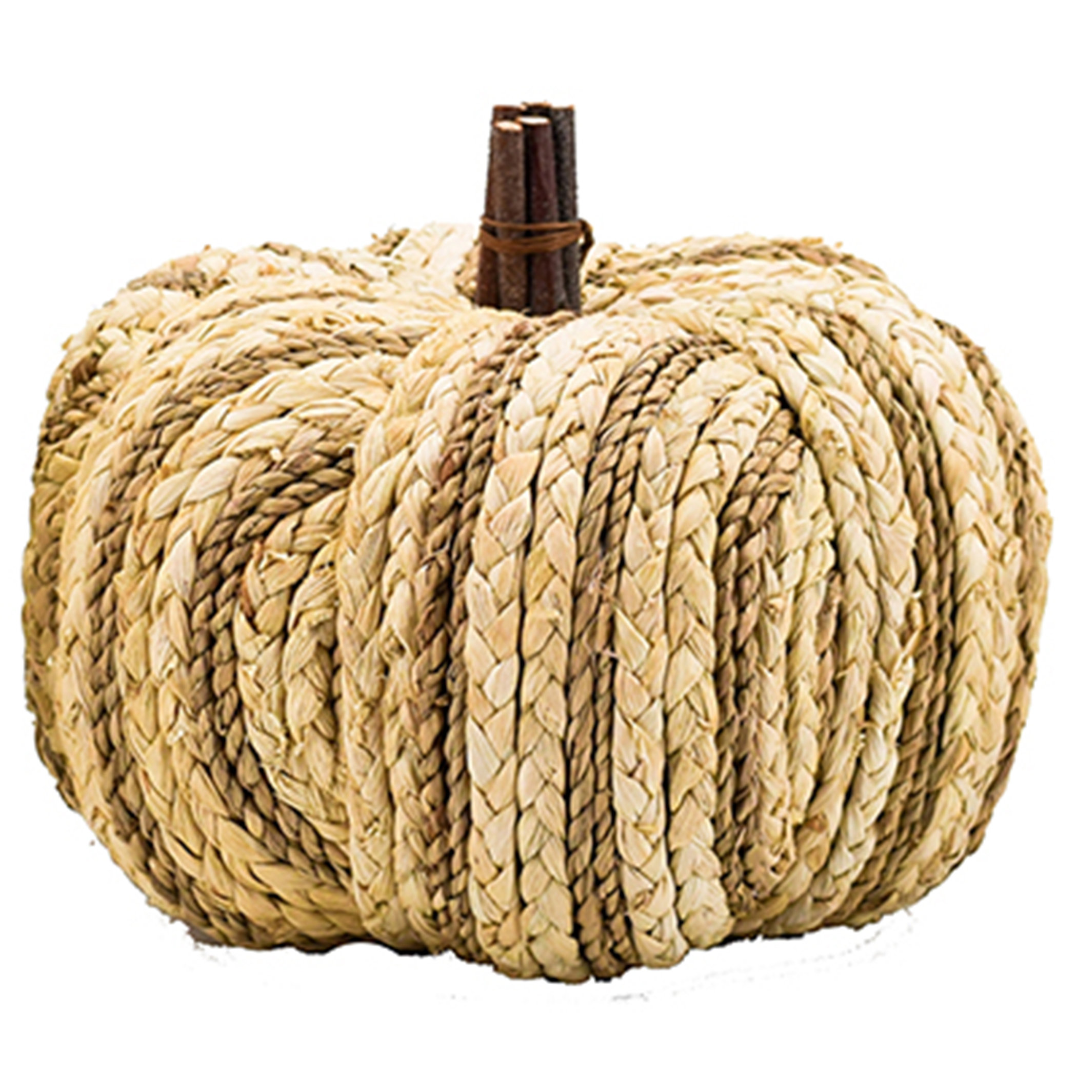 Corn Husk & Birch Vine Braided Pumpkin