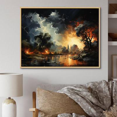 Storm Electric Dance I - Landscapes Wall Decor