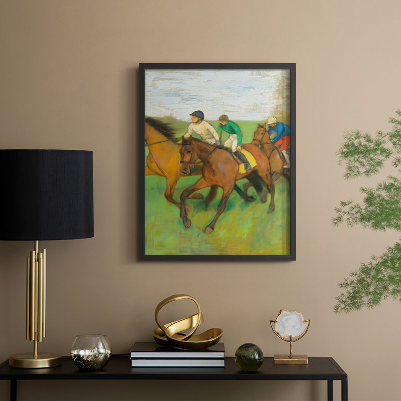 Reproduction encadrée Animal XV - prête à être accrochée - fabriquée aux États-Unis, H 29 po x l 23 po, Noir
