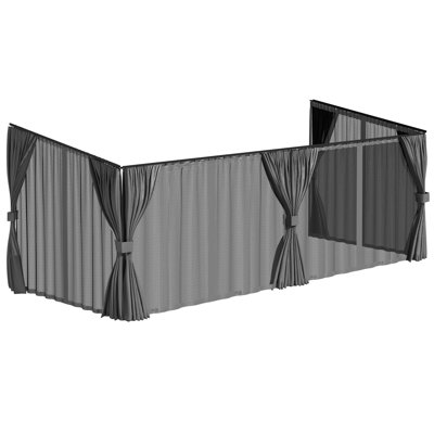 Gazebo Curtains And Netting Universal Replacement