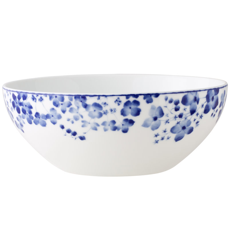 Bol à légumes Noritake Bloomington Road, 9 po, 68 oz, Bleu