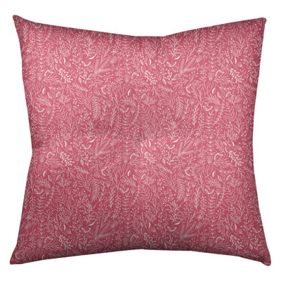 Katelyn Elizabeth Floral Reversible Throw Pillow