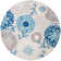 Kellems Indoor/Outdoor Grey/Royal Blue Rug