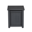 ORTUN 18" Square Metal Propane Tank Cover and Side Table by Real Flame