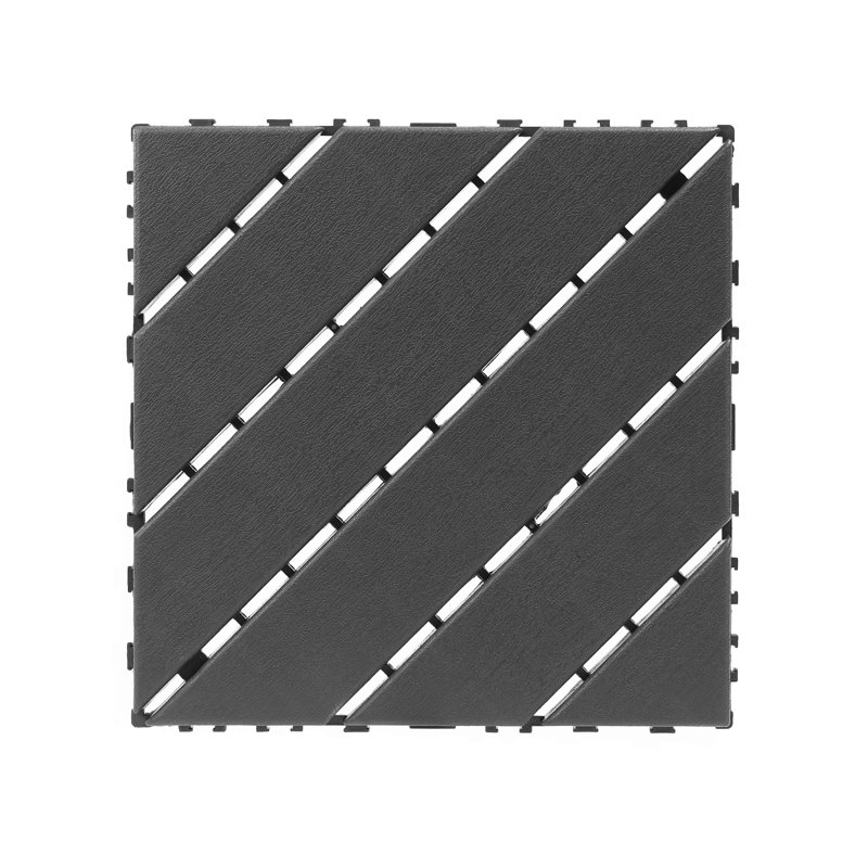 Plastic Interlocking Deck Tiles