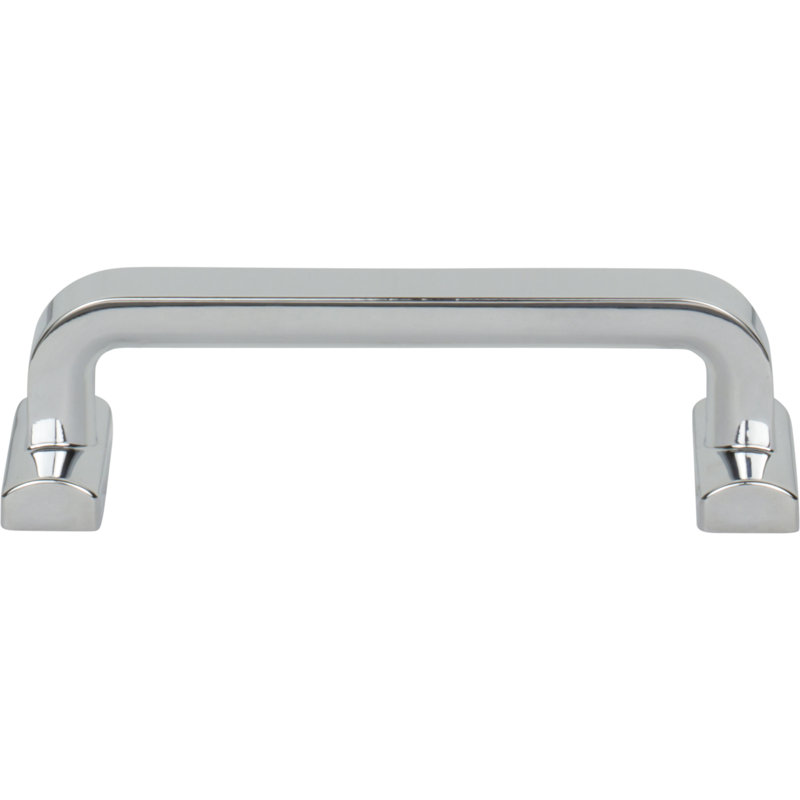 Harrison Bar Pull, Polished Chrome, 3 3/4" Center to Center