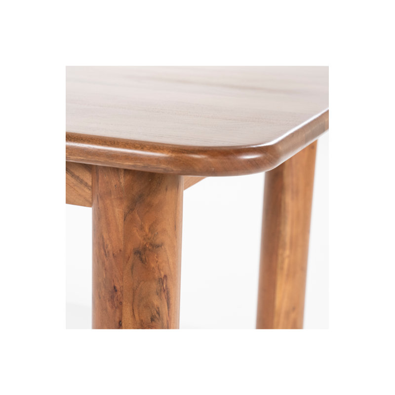 Julian Solid Wood Dining Table, 39" W x 67" L