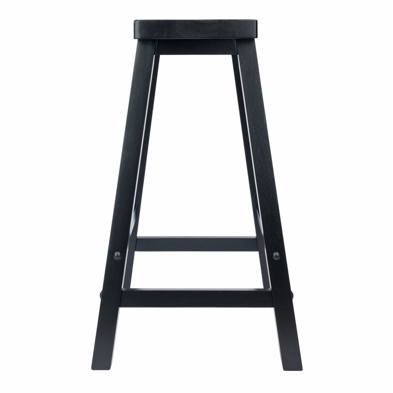 Tabouret de comptoir et de bar Irieana, Noir, Tabouret de comptoir (assise de 24 po de hauteur)