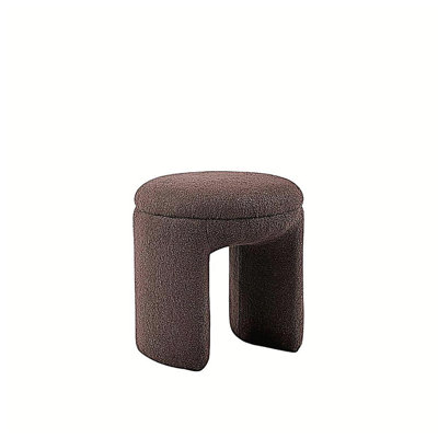Tabouret d'appoint 1 pièce brun