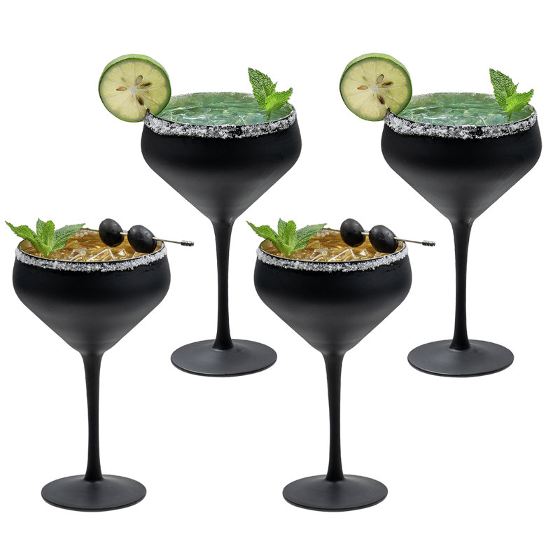 4 verres à martini 13 oz