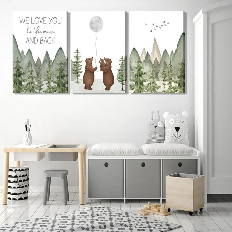 3 Piece Wrapped Canvas Print