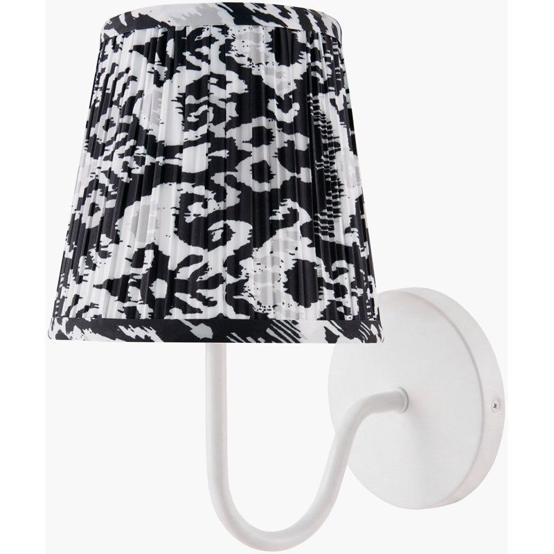Applique murale Ciro, Noir, White