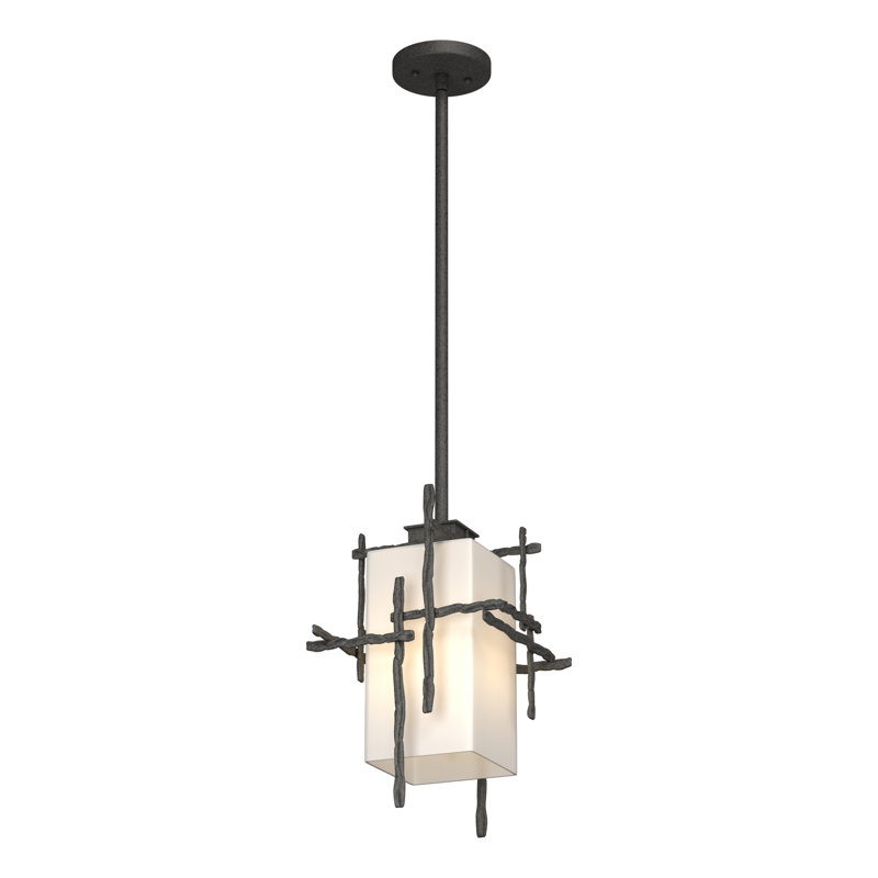 Tura 1 - Bulb 15.1" H Outdoor Pendant, Coastal Natural Iron