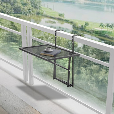 Table de terrasse d'extérieur 19 x 24 po Balcon