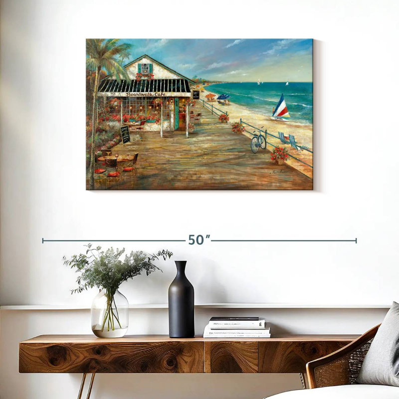 Gillard Boardwalk Cafe, 24" H x 36" W
