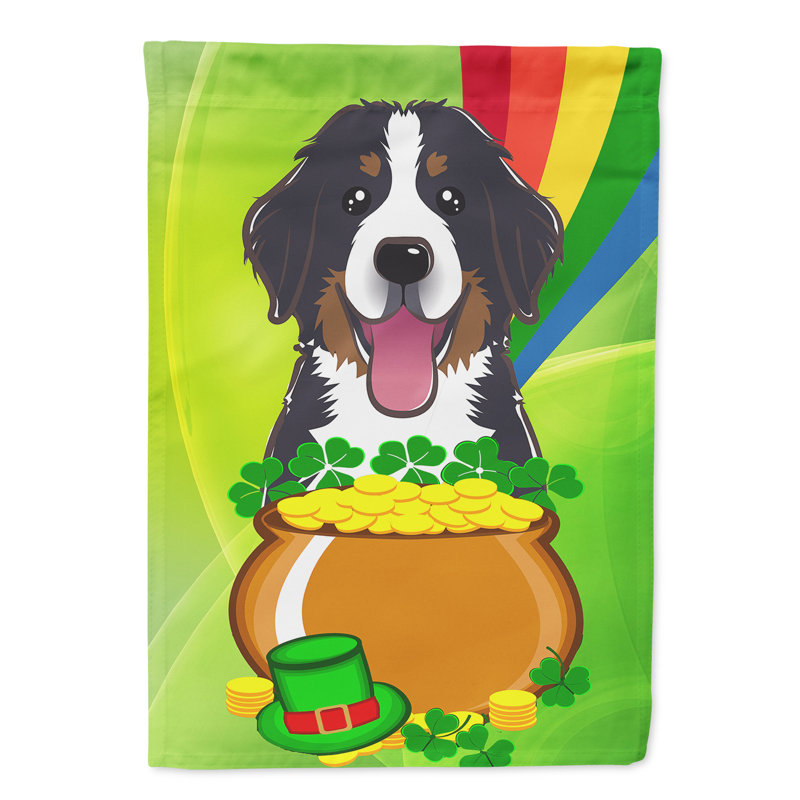 Drapeau de jardin Arella St. Patrick's, Bouvier bernois