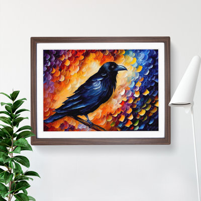 Raven Bird Vol.3 Abstract - Single Picture Frame Painting