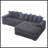 Oversized Two-Piece Couches